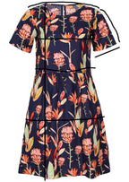 Mabel Dress Bird of Paradise