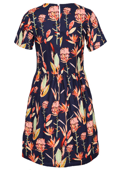 Mabel Dress Bird of Paradise
