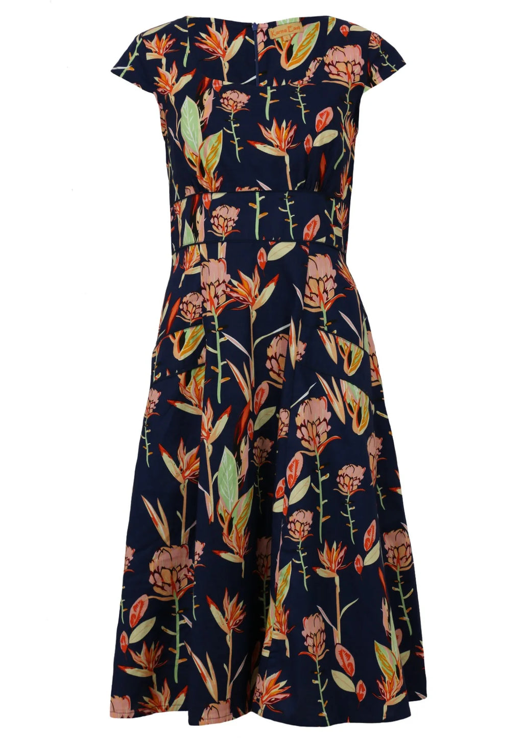 Scarlett Dress Bird of Paradise