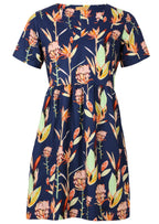 Harlow Dress Bird of Paradise
