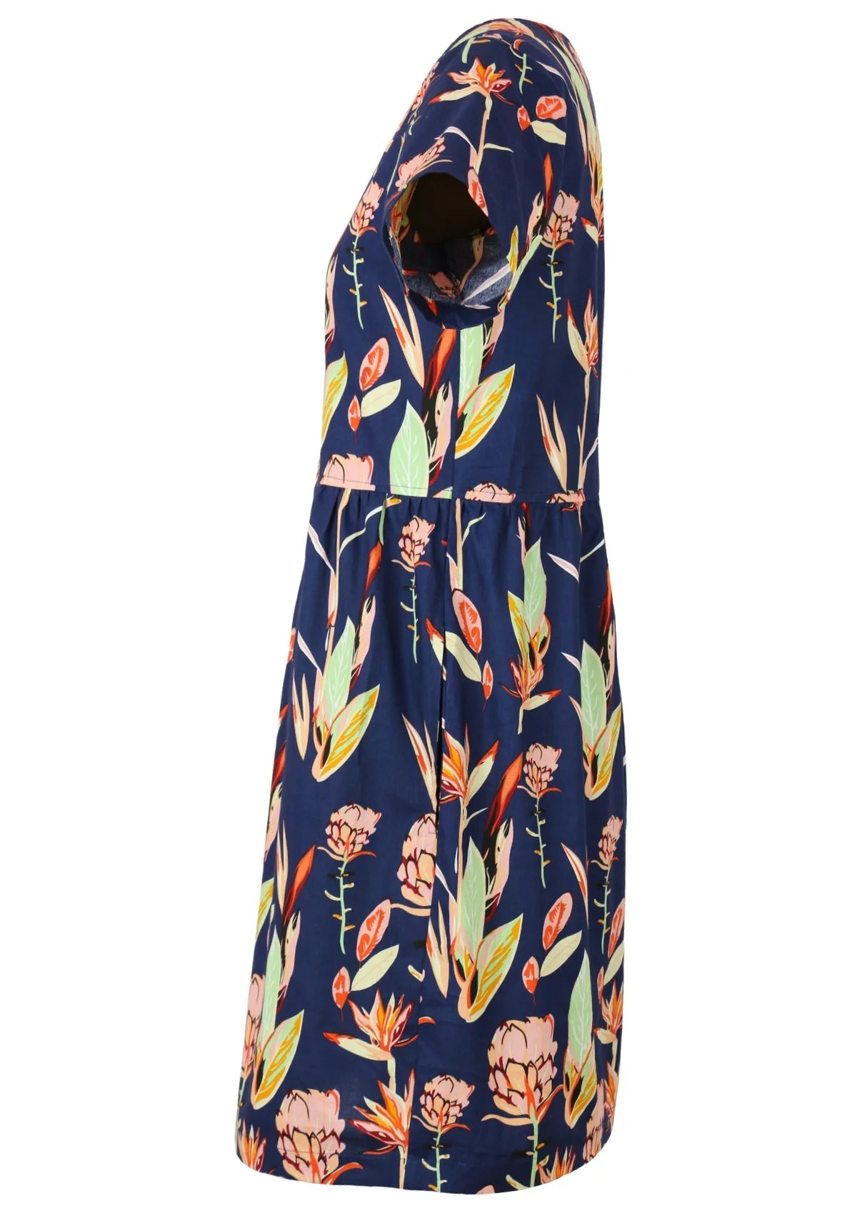 Harlow Dress Bird of Paradise