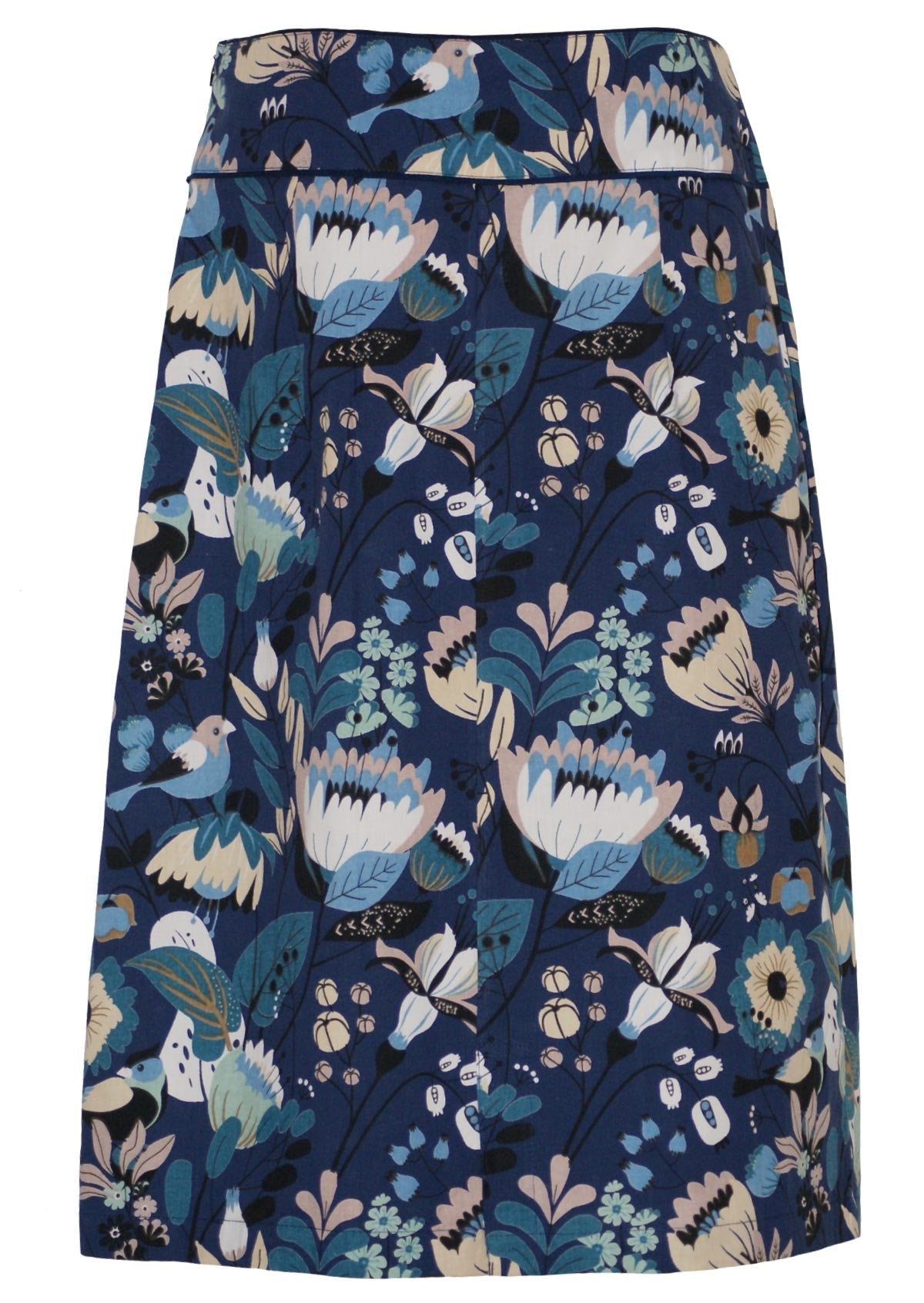 back view back vent women's skirt