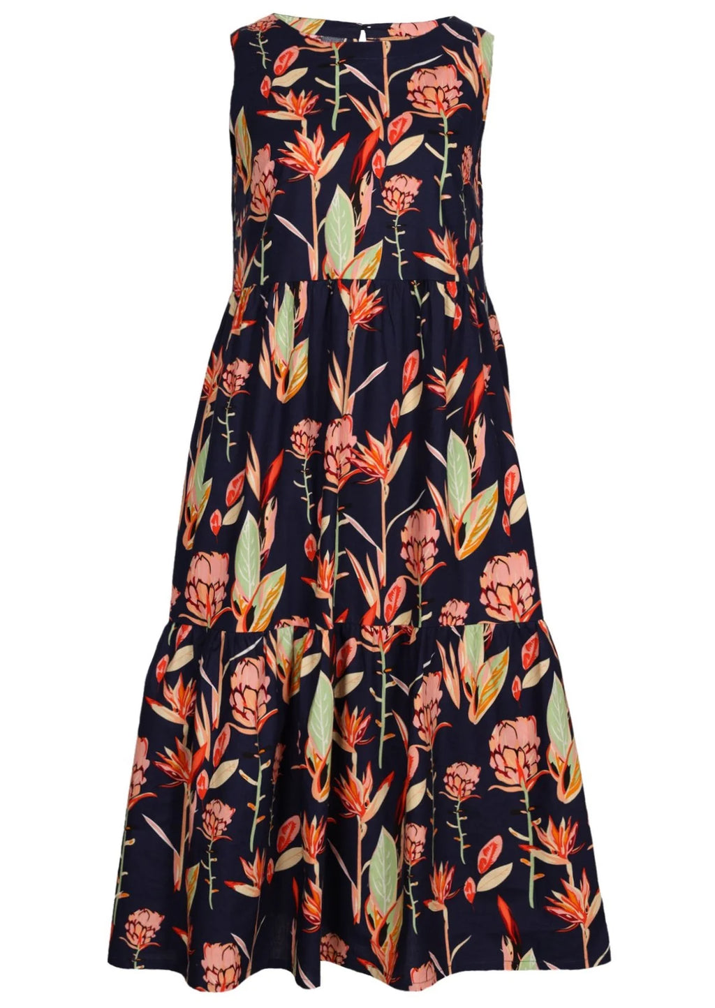 Harper Dress Bird of Paradise