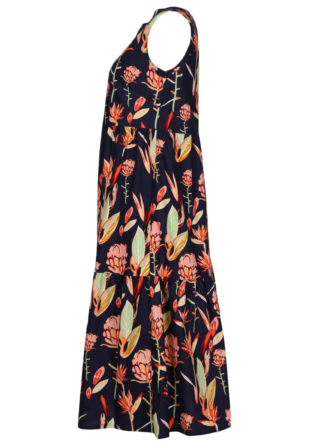 Harper Dress Bird of Paradise