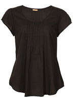 black light weight cotton women's top